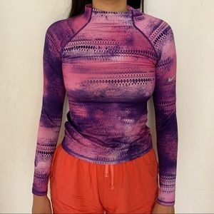 Nike long sleeve fitted compression shirt